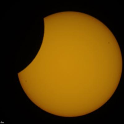 11h26 - Entre les nuages et le télescope mal réglé...