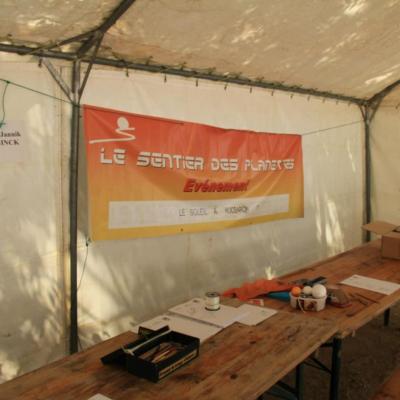 Stand du Sentier des Planètes (photo ODH TV)