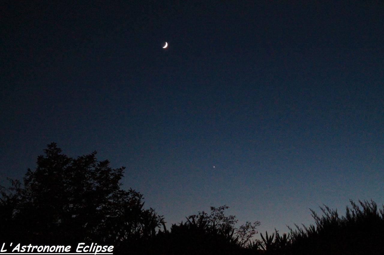 Conjonction Lune-Vénus (7 Novembre 2013)