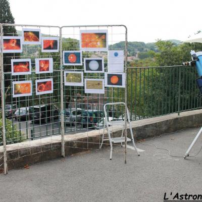 L'exposition sur le thème du Soleil