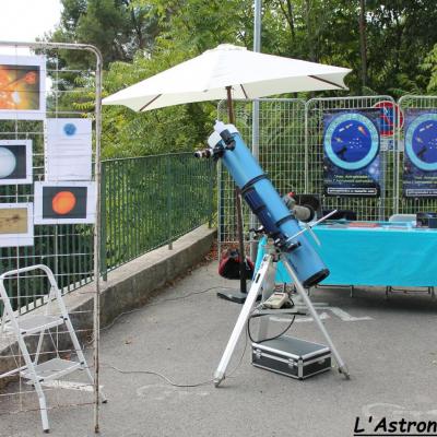 Vue d'ensemble du stand Astropleiades