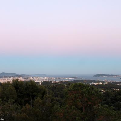 Vue sur la rade de Toulon