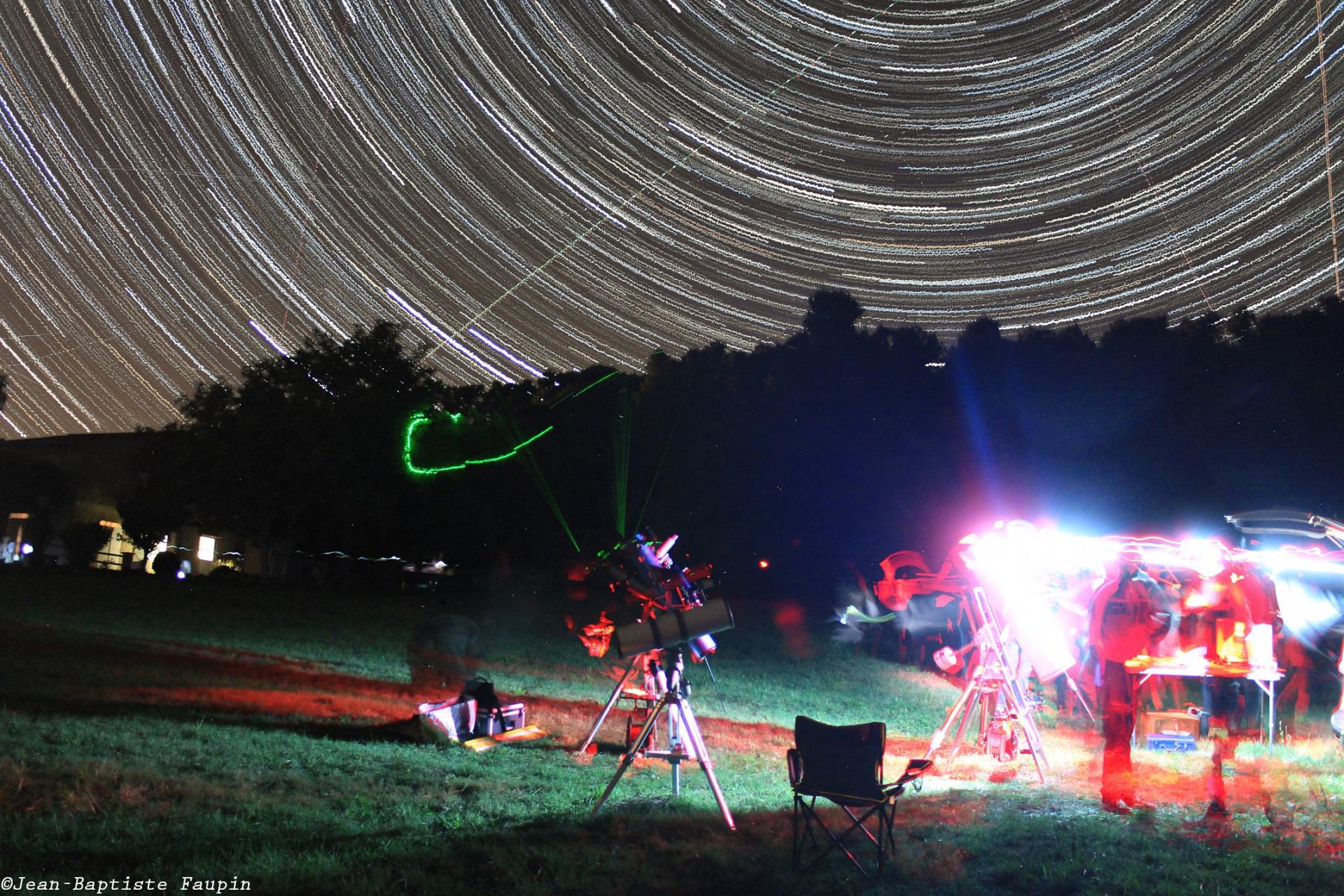 Filé d'étoile sous Polaris (29 Septembre 2019)