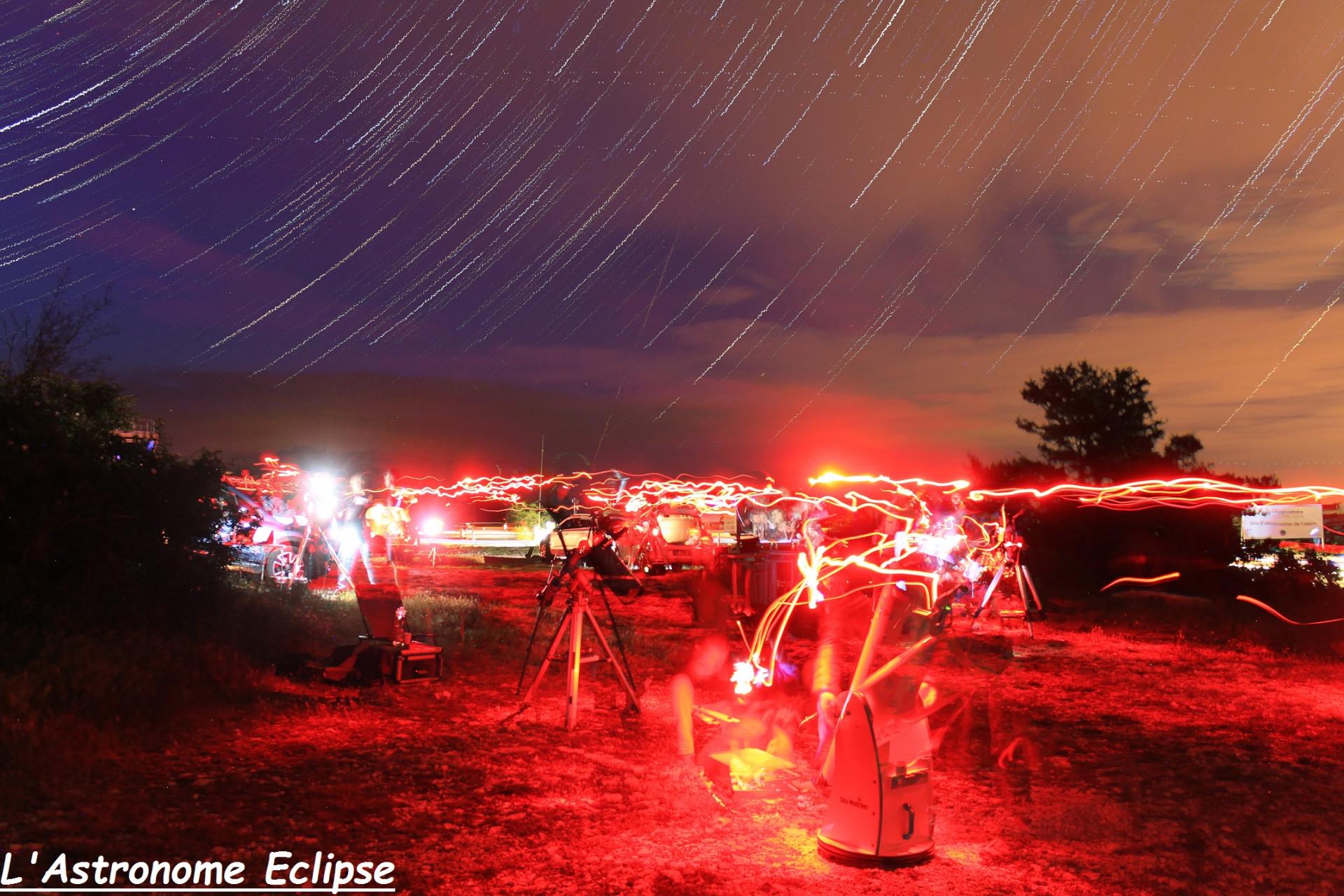 Les astrams s'agitent sous les étoiles!