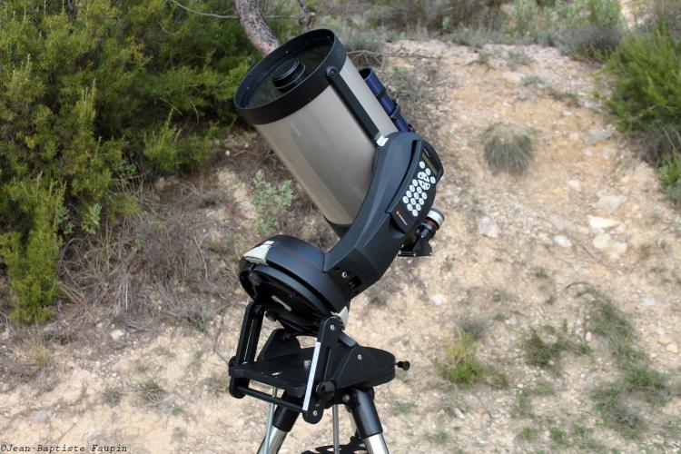 Celestron Nexstar 8i (image Jean-Baptiste Faupin)