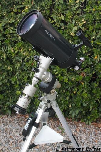 Maksutov Orion 180/2700 sur Vixen GP-DX (image Jean-Baptiste Faupin)