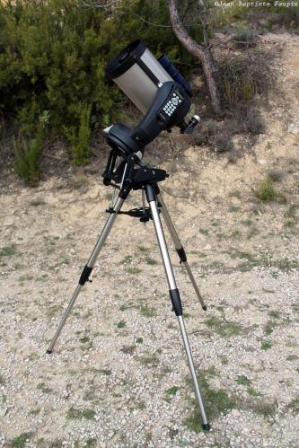 Schmidt-Cassegrain Celestron Nexstar 8i (image Jean-Baptiste Faupin)